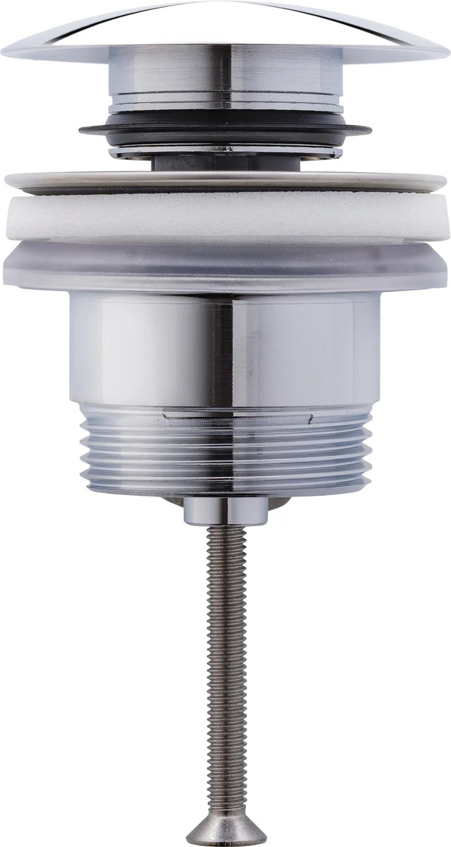 Duravit Push-open Ventil, Waschtisch mit ÜL Chrom, 0050521000
