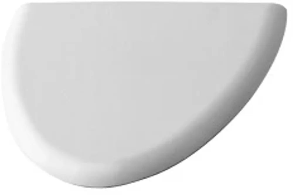 Duravit Urinaldeckel Fizz m.Absenkautomatik Scharniere edelstahl, weiß, 0061390000