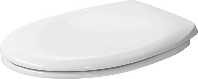 Duravit WC-Sitz ohne Absenkautomatik Scharniere edelstahl, weiß, 0064200000