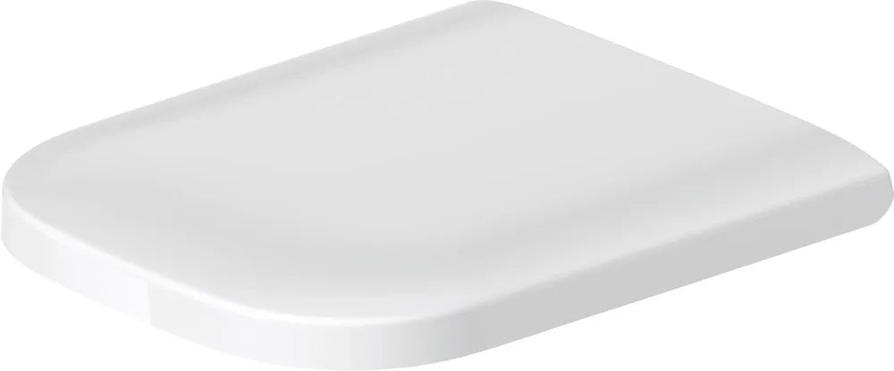 Duravit WC-Sitz Happy D.2 mit SoftClose Scharniere edelstahl, weiß, 0064590000