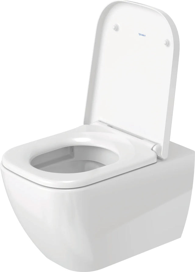 Duravit Wand-WC Happy D.2 540 mm Tiefspüler, rimless, Durafix, weiß, 2222090000
