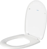 Duravit WC-Sitz ohne Absenkautomatik Scharniere Kunststoff, weiß, 0066300000