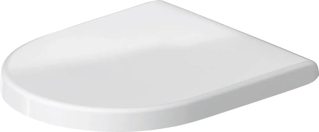 Duravit WC-Sitz ohne SoftClose Scharniere edelstahl, weiß, 0069810000
