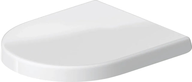 Duravit WC-Sitz mit SoftClose Scharniere edelstahl, weiß, 0069890000