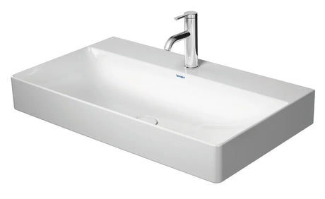 Duravit Möbelwaschtisch DuraSquare 800mm o. ÜL, mit HLB, 1 HL, weiß, 2353800041