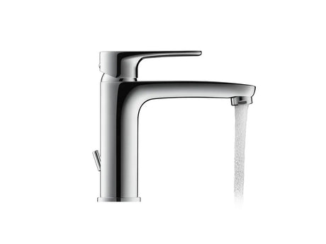 Duravit B.1 Einhebel-Waschtischmischer M mit Zugstange, Chrom HG, B11020001010
