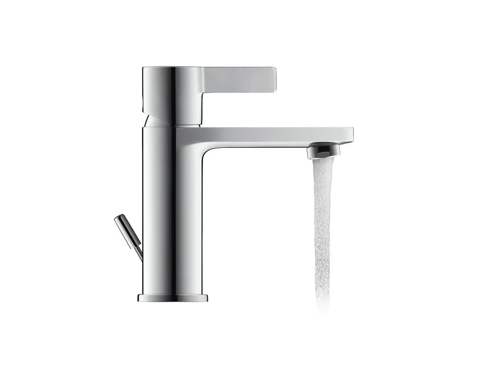 Duravit D-Neo Einhebel-Waschtischmischer M mit Zugstange, Chrom HG, DE1020001010