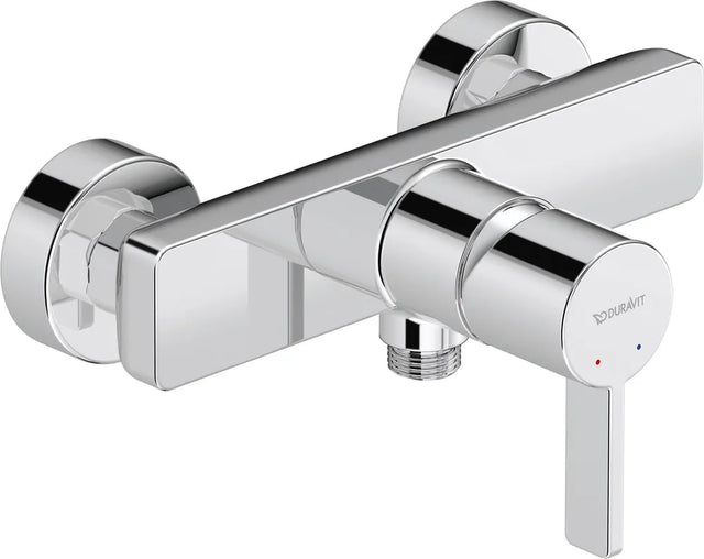 Duravit D-Neo Einhebel-Brausemischer Aufputz Keramikmischsystem, Chrom HG, DE4230000010