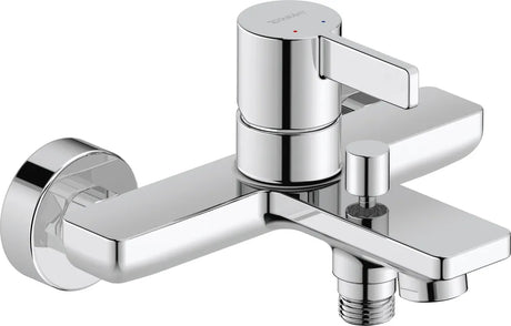 Duravit D-Neo Einhebel-Wannenmischer Aufputz Keramikmischsyst.,m.Umsteller,Chrom HG, DE5230000010