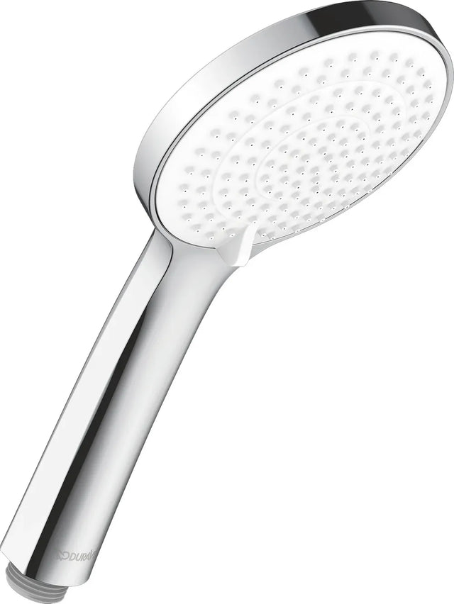 Duravit Handbrause MinusFlow 3-Jet D110 Soft Rain/Rain/Intense Rain, Chrom Weiß, UV0652015010