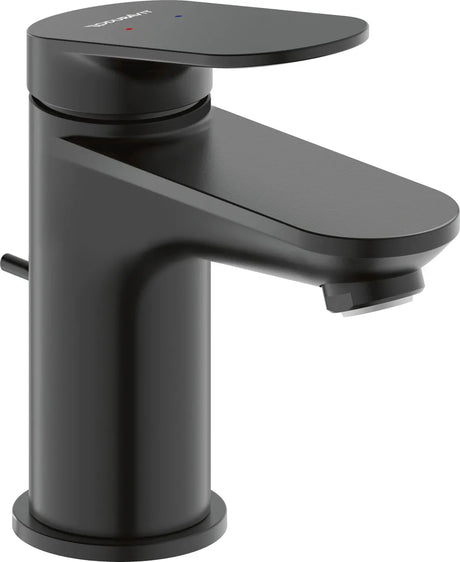 Duravit Wave Einhebel-WT-Mischer S mit Zugstange, Schwarz Matt, WA1010001046