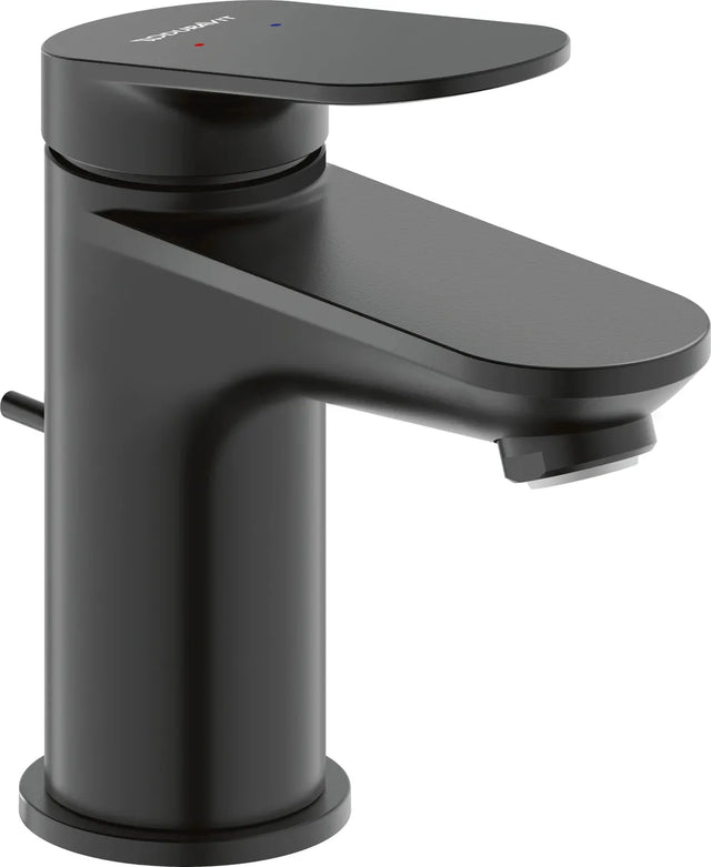 Duravit Wave Einhebel-WT-Mischer S mit Zugstange, Schwarz Matt, WA1010001046