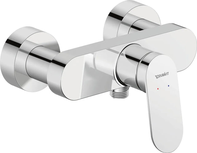 Duravit Wave Einhebel-Brausemischer Aufputz Keramikmischsystem, Chrom HG, WA4230000010