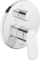 Duravit Wave Einhebel-Wannenmischer UP Keramikmischsyst.,Umstellvent.,Chrom HG, WA5210012010
