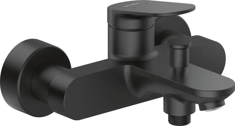 Duravit Wave Einhebel-Wannenmischer Aufputz Keramikmischsyst.,Umsteller,Schwarz M., WA5230000046