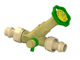 JS Freistromventil, mit Pressanschluss (Außengewinde) MULTI, mit Entleerung, mit nicht steigender Spindel, DN15, Pressdurchmesser 15mm, DVGW geprüft, 0015871500001