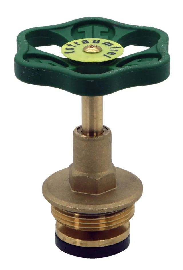 JS Fettkammer-Oberteil, Durchgang-/Schrägsitzventil, mit steigender Spindel, DN32, 1 1/4'', aus Messing, mit EPDM Dichtung, 0018013200001