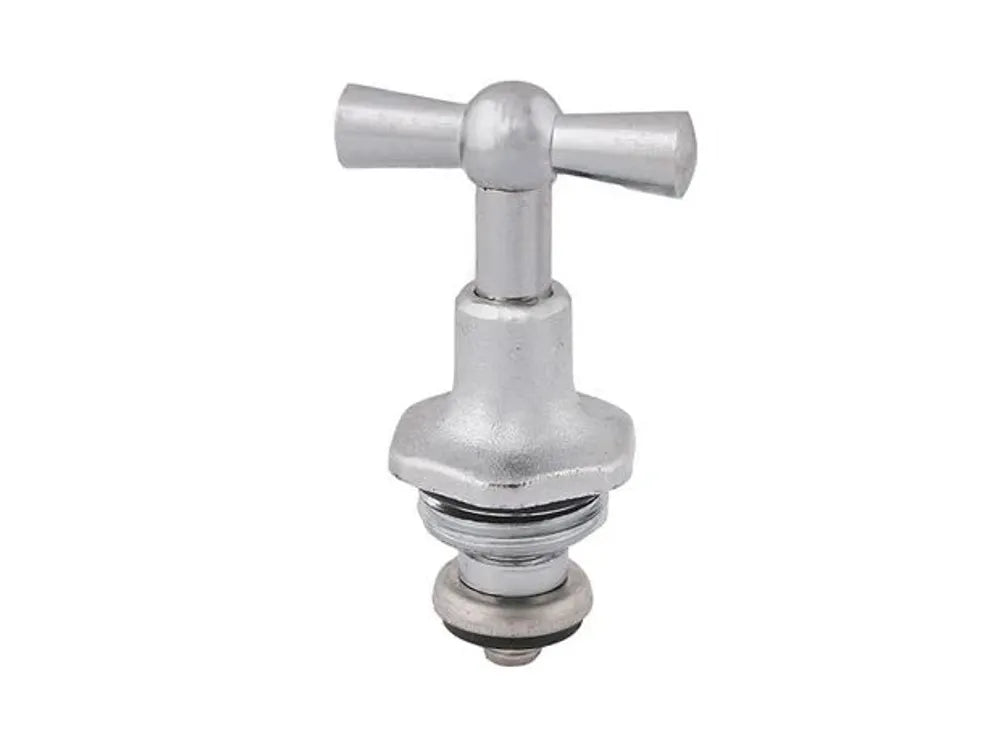 JS Knebel-Oberteil, mit O-Ring, DN15, 1/2'', matt verchromt, 0018221520001