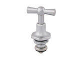 JS Knebel-Oberteil, mit O-Ring, DN15, 1/2'', matt verchromt, 0018221520001