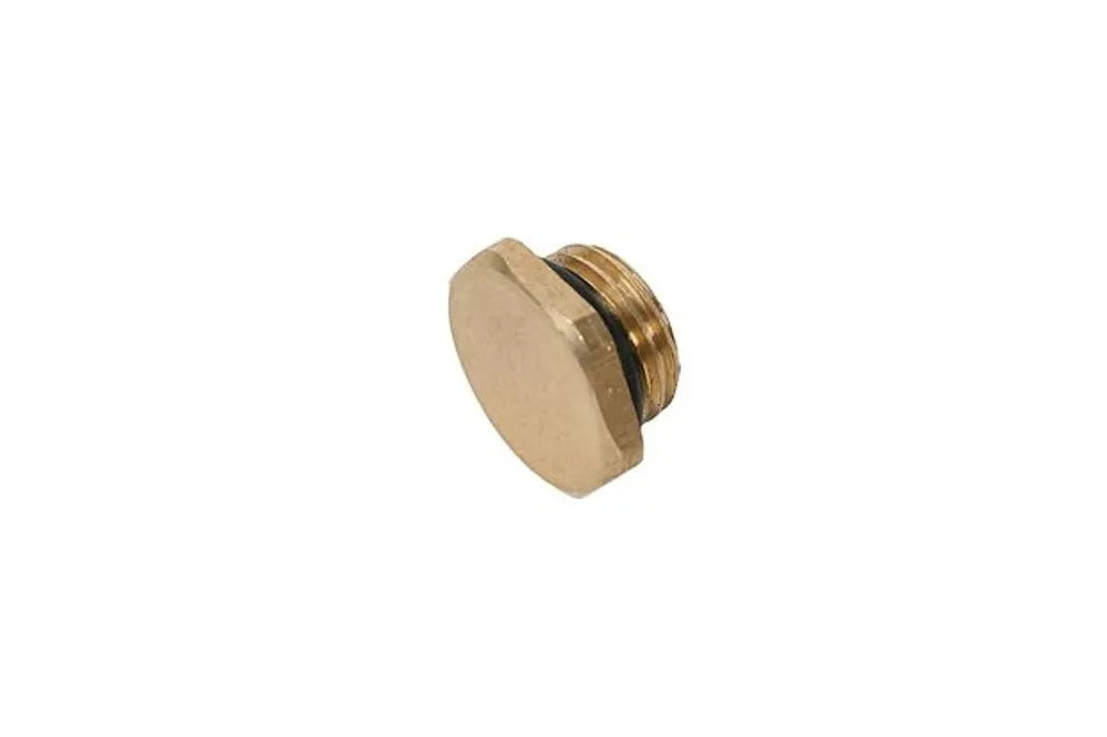 JS Entleerungsstopfen mit O-Ring, DN8, 1/4'', aus Messing, 0018360800001