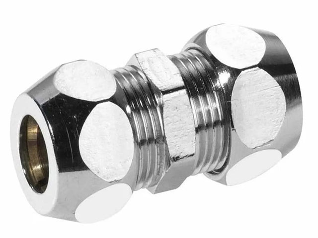 JS Doppel-Quetschverschraubung, DN12, 1/2'' x 12mm, verchromt, 0018941512001
