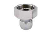 JS Waschtischzähler-Verschraubung, Ausgang Innengewinde 3/4'' x 10mm, verchromt, 0022441550001