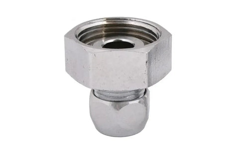 JS Waschtischzähler-Verschraubung, Ausgang Innengewinde 3/4'' x 10mm, verchromt, 0022441550001