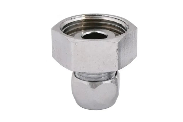 JS Waschtischzähler-Verschraubung, Ausgang Innengewinde 3/4'' x 10mm, verchromt, 0022441550001