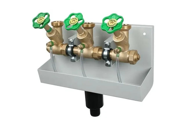 JS ATV-Station, mit steigender Spindel, 3-fach, DN25, Eingang 1'', oberer Ausgang 1 1/2'', 0075632502001