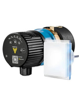Vortex Pumpe BWO 155 R MA mit ONdemand-Modul, einem Funkschalter für Schukosteckdose, Isolierschale, ECM-Kugelmotor mit Drehzahleinstellung, 433-121-020
