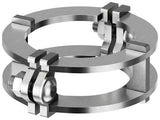 ACO PIPE d75 Druckrohrschelle klemme für hohen Druck, zweiteilig, V4A, EN1124, 0150.82.99