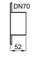 ACO Zulaufstutzen DN 70 fSinkamat-S/Z aus VA 1.4301, 0159.03.36