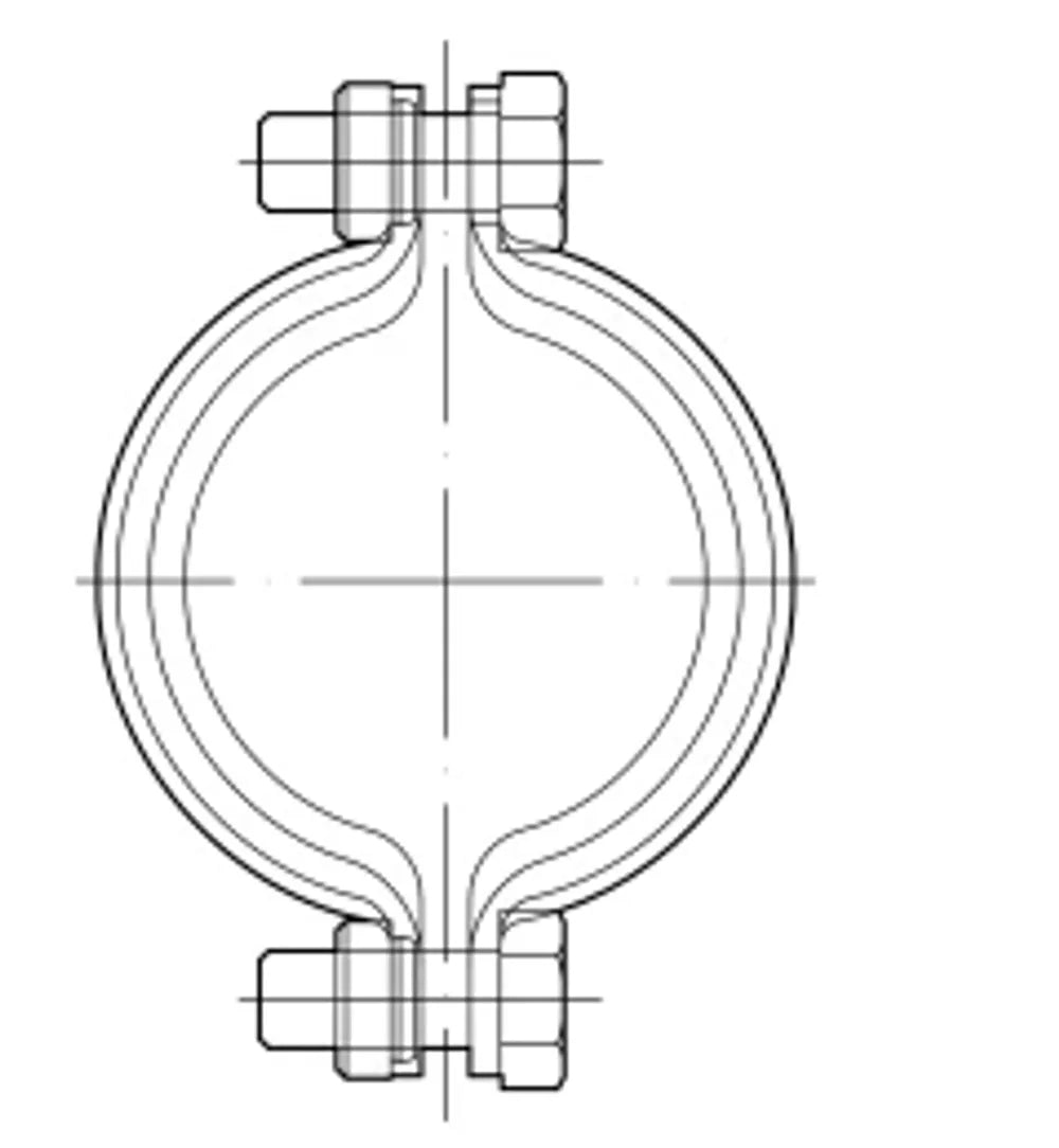 ACO Sicherungsschelle GM-X DN40 570033040, 0174.44.97