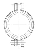ACO Sicherungsschelle GM-X DN40 570033040, 0174.44.97