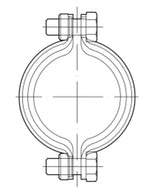 ACO Sicherungsschelle GM-X DN80 (570033080), 0174.45.00