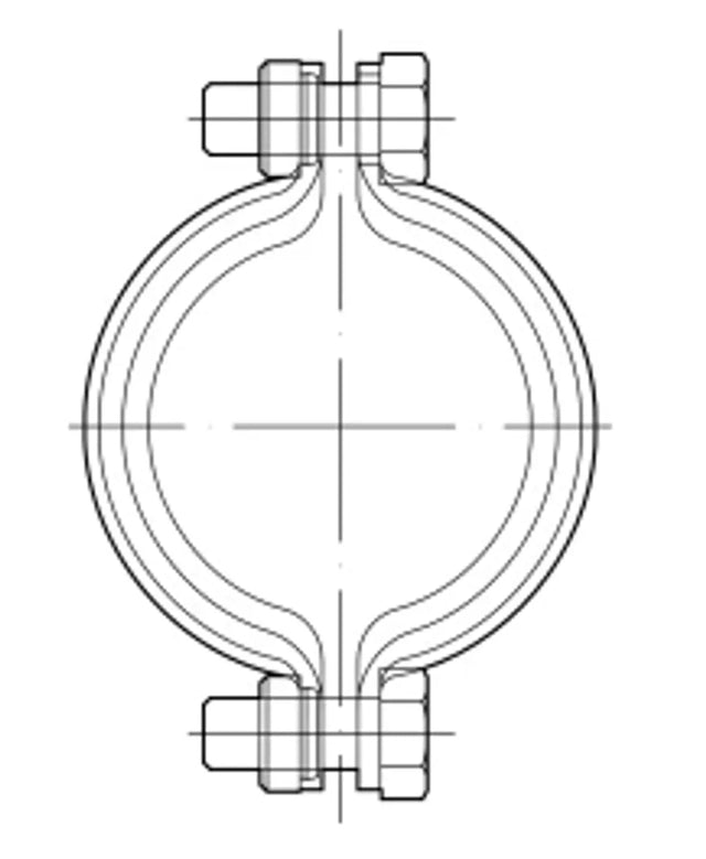 ACO Sicherungsschelle GM-X DN80 (570033080), 0174.45.00