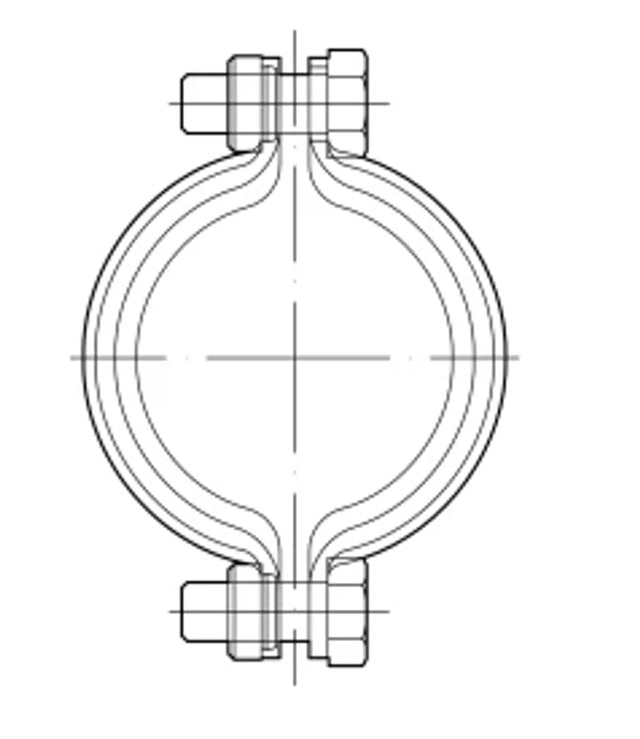 ACO Sicherungsschelle GM-X DN100 (570033100), 0174.45.01