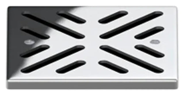 ACO Edelstahlrost quadratisch Einzelablauf DN50/70/V2ADirektablauf DN70/100, 0174.52.58