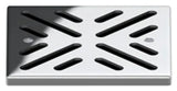 ACO Edelstahlrost quadratisch 142x142mm, Höhe 7,5mm Direktablauf DN100/V2A, 0174.52.59