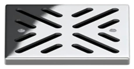 ACO Edelstahlrost quadratisch 142x142mm, Höhe 7,5mm Direktablauf DN100/V2A, 0174.52.59