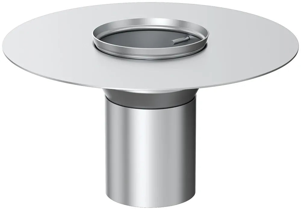 ACO Balkondirektablauf DN100/Höhe 220 mm/V2Amit Klebeflansch- Glocke, 0174.58.35