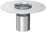 ACO Balkondirektablauf DN100/Höhe 220 mm/V2Amit Klebeflansch- Glocke, 0174.58.35