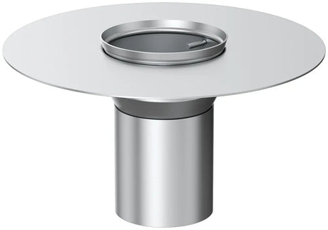 ACO Balkondirektablauf DN100/Höhe 220 mm/V2Amit Klebeflansch- Glocke, 0174.58.35