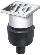 ACO Easyflow Bodenablauf DN50/150x150/90Grad/ 1,0l/s Kst/ K3/ Halter/ WS50, 2500.55.77