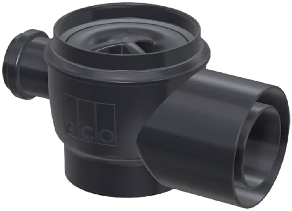 ACO Easy-Flow Bodenablauf DN70/100/1,5Grad/1,6l/s/ KstHalter./ WS50 seitlZulauf DN50, 2700.00.00
