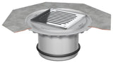 ACO Aufsatzstück AV-Selecta PP 196x196/ K3/ verlängert/Rost verschraubt, 5084.91.01