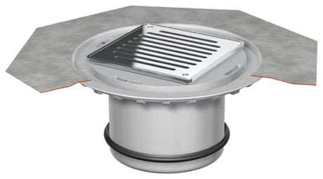 ACO Aufsatzstück AV-Selecta PP 196x196/ K3/ verlängert/Rost verschraubt, 5084.91.01