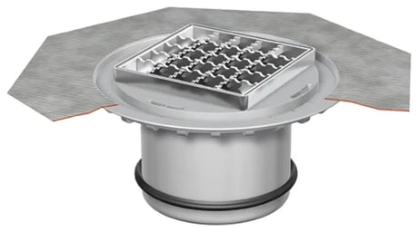 ACO Aufsatzstück AV-Selecta PP 196x196 L15/ rutschh./mit Rost/ verl. Ausführung, 5084.97.01