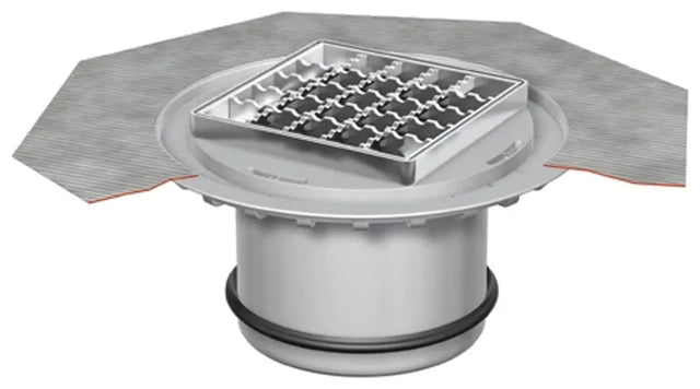 ACO Aufsatzstück AV-Selecta PP 196x196 L15/ rutschh./mit Rost/ verl. Ausführung, 5084.97.01