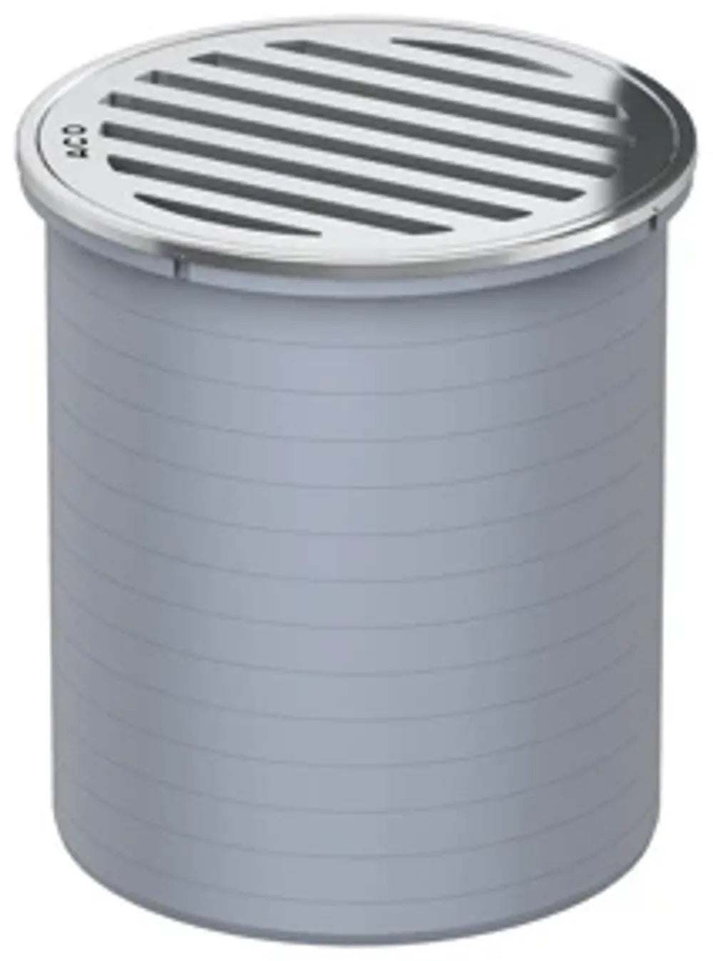 ACO Easy-Flow Aufsatzstück ABS D136 K3/ Rahmen u.Schlitzrost V2A lose, 5141.25.00